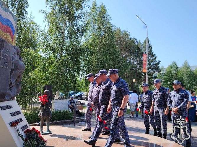 В Югре росгвардейцы приняли участие в мероприятиях, посвященных Дню ветеранов боевых действий 