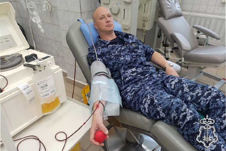 Росгвардия в Югре пополнила банк крови медицинских учреждений