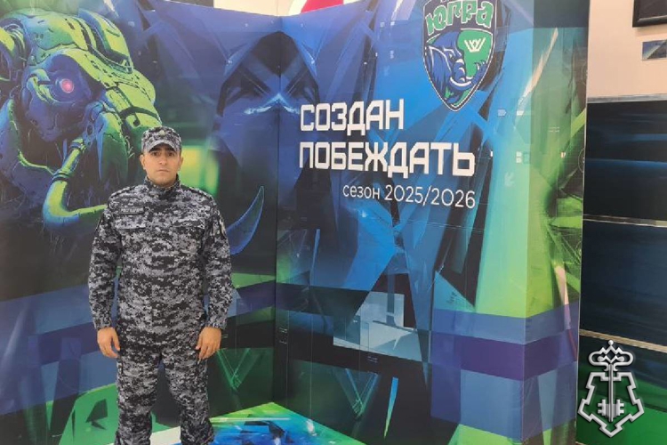 В Югре Росгвардия обеспечивает безопасность на матчах ВХЛ 