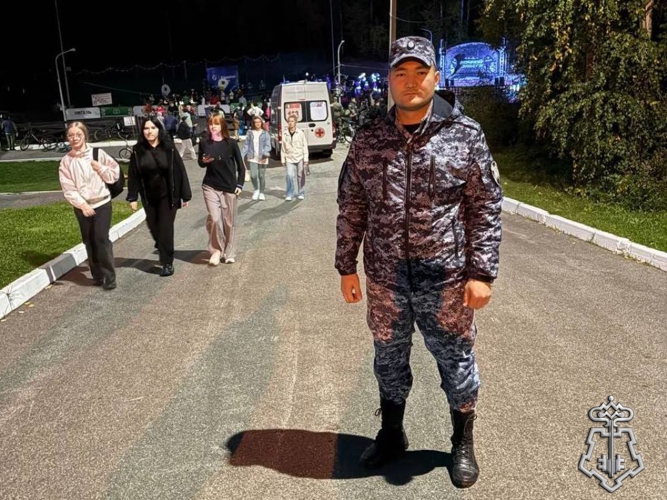 В Югре Росгвардия обеспечила правопорядок ряда мероприятий, состоявшихся в минувшие выходные  