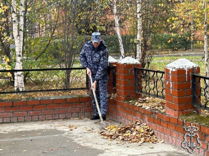 В Югре Росгвардия поддержала всероссийский экологический проект «Зеленая Россия»