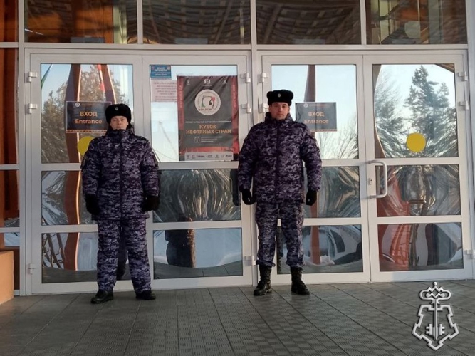 В Югре Росгвардия обеспечила безопасность спортивных мероприятий