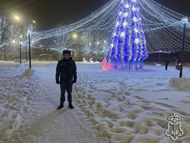 Росгвардейцы обеспечили безопасность в новогоднюю ночь в Югре