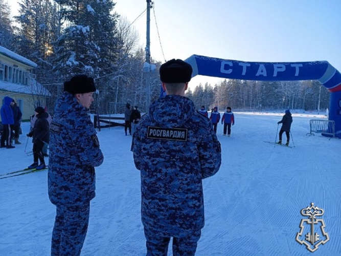Росгвардия выполнила задачи по обеспечению безопасности проведения XLIV Всероссийской массовой лыжной гонки «Лыжня России» в Югре