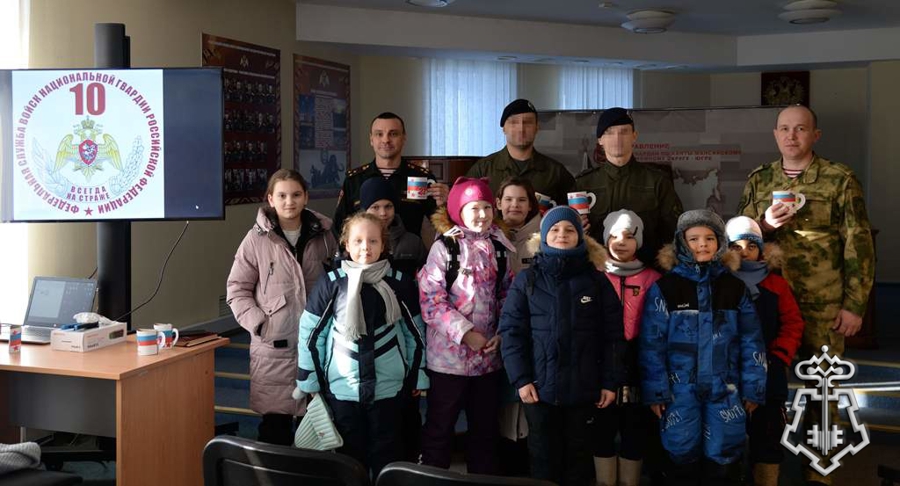 В  Югре Росгвардия проводит профориентационные и спортивные мероприятия в преддверии празднования Дня защитника Отечества