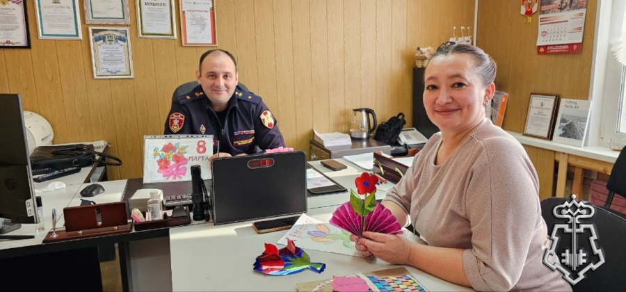 В Югре Росгвардия проводит мероприятия, посвященные Международному женскому дню