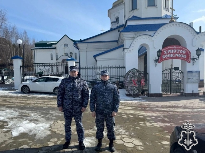 В Югре Росгвардия обеспечила правопорядок в период проведения православного праздника Красная горка