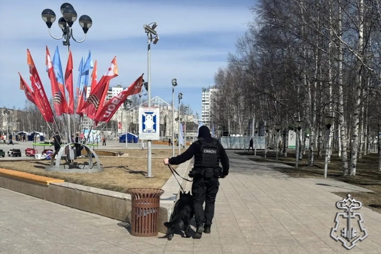Росгвардия обеспечила безопасность празднования Дня Весны и Труда в Югре