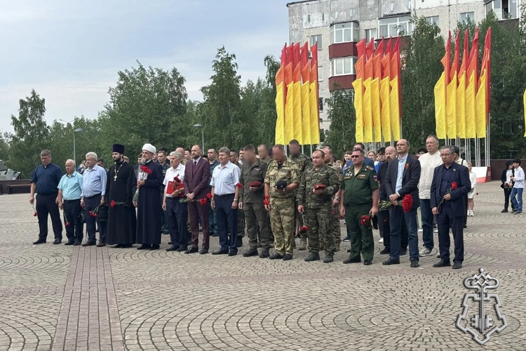 В день памяти и скорби Росгвардия почтила память участников Великой Отечественной войны в Югре