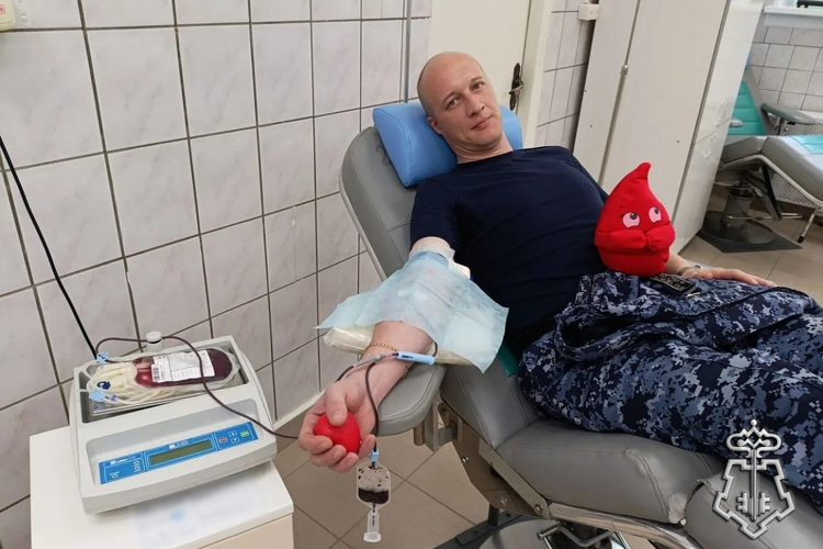 В Югре Росгвардия подвела итоги участия во всероссийской донорской акции "От сердца к сердцу" 